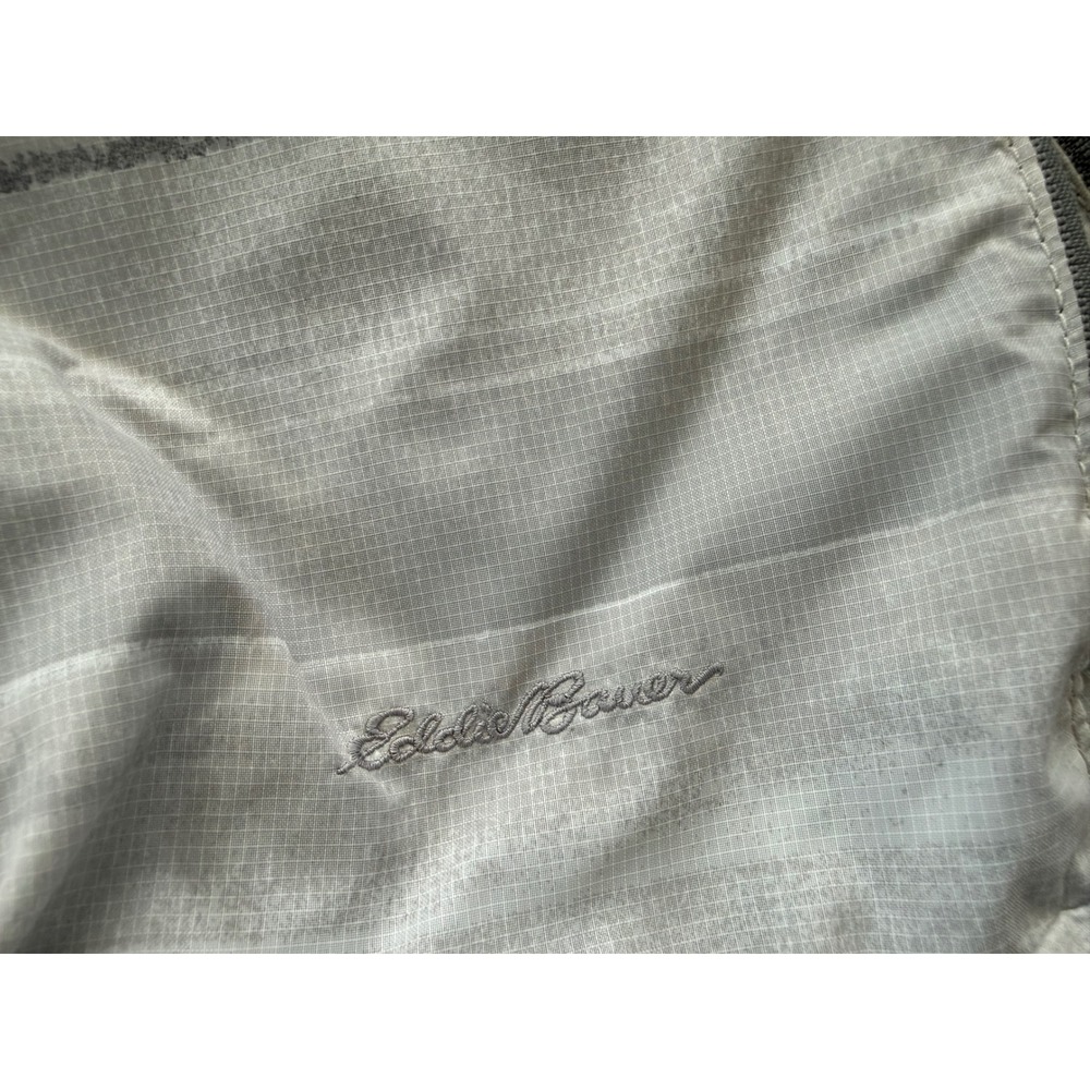 Eddie Bauer Ripstop Sling Backpack White Grey Crossbody Hiking Travel Bag - Picture 3 of 13